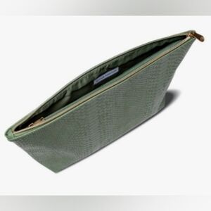 💎 Sonia Kashuk Faux Leather Snake Print Travel / Makeup Bag 💎